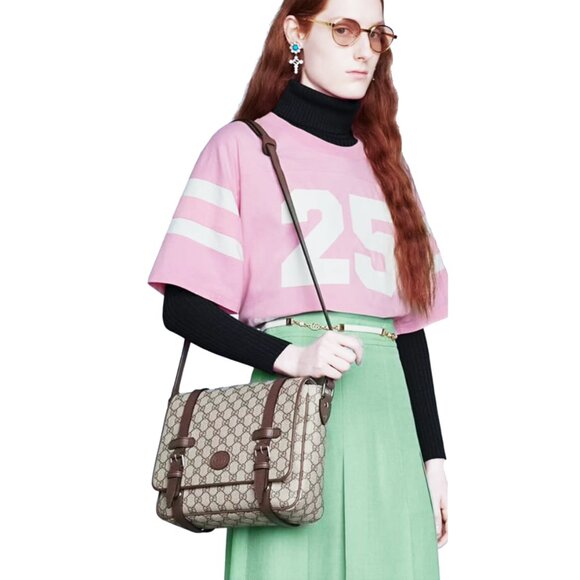 Gucci 658542 GG Supreme Messenger Bag - Picture 10 of 12